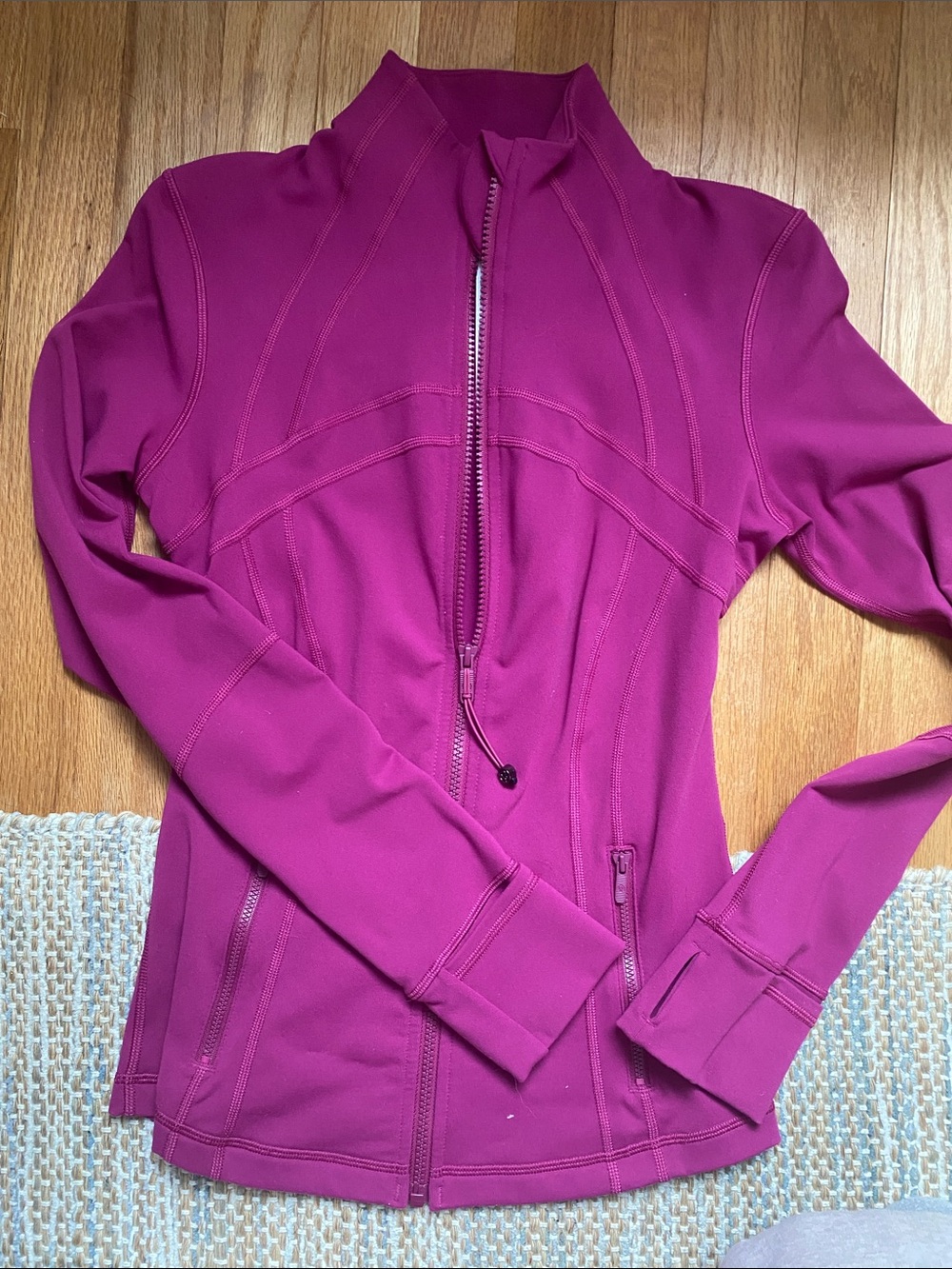 lululemon athletica Deep Raspberry Full-Zip Jacket